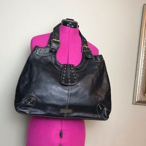 Nine West Black Studded Bag